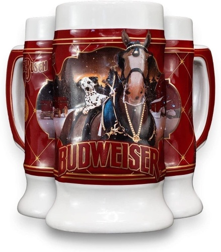 2022 Budweiser Limited Edition Clydesdale Holiday Mug - Lot 205