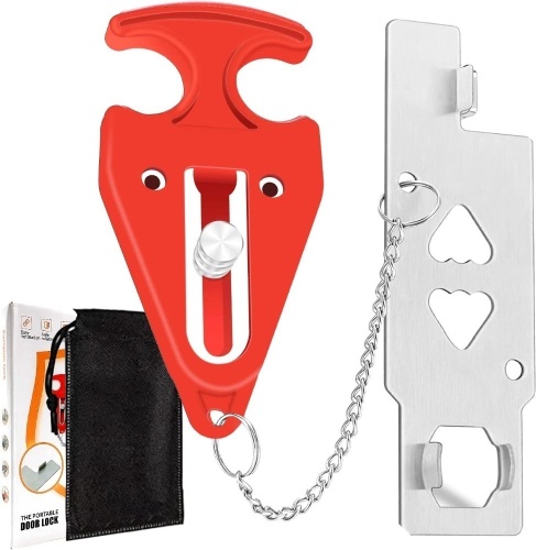 Bundle of (3) Portable Door Locks - Lot 238