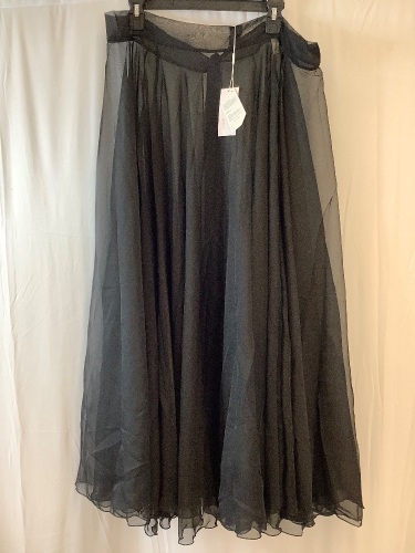 Sheer Wrap Maxi Skirt, One Size - Lot 261