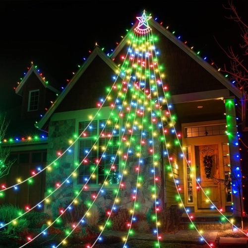 String Lights with Star Topper - Lot 267