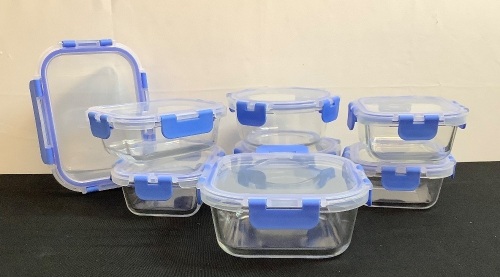18pc Glass Food Storage Container Set - Lot 274