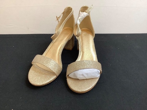 Womens Chunk Heel Sandals, 8 - Lot 348