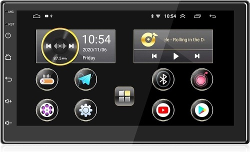 ANKEWAY 7" Android OS Double Din Car Stereo - Lot 384