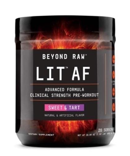 Beyond Raw Lit AF Pre-workout - Lot 521