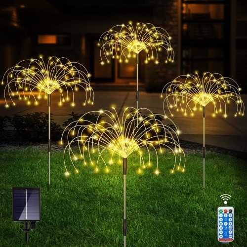 4 Pack Firework Starburst String Lights - Lot 623