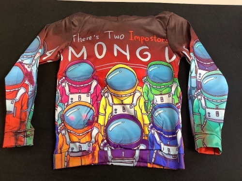 Among Us Video Game Hoodie, S - Lot 318