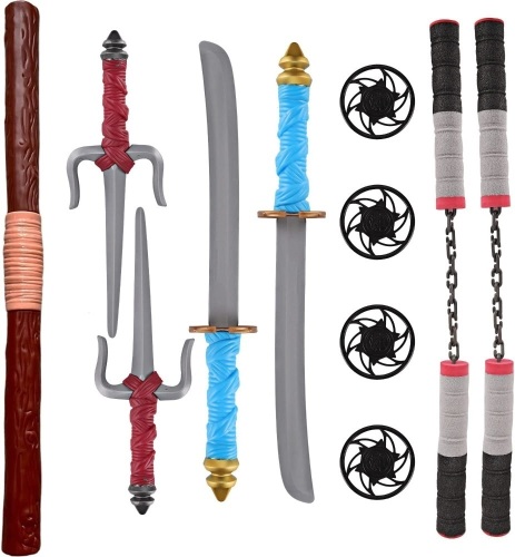 Ninja Toy Weapons Play Set - Lot 382