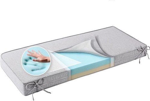 Sunrox Memory Foam Bench Cushion, 42 x 16 - Lot 392