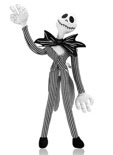 Nightmare Before Christmas Plush Stuffed Jack Skellington  - Lot 188