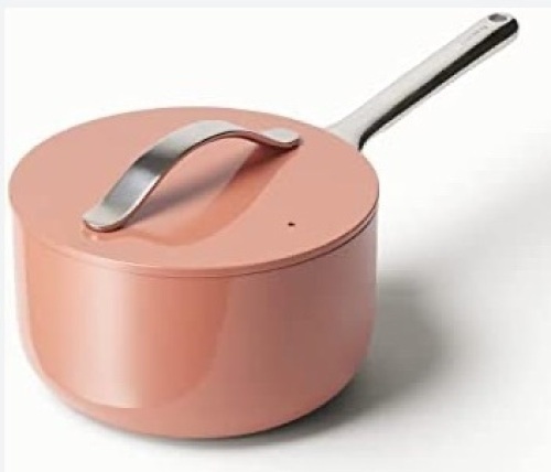 Caraway 3qt Non-Stick Ceramic Sauce Pan - Lot 15