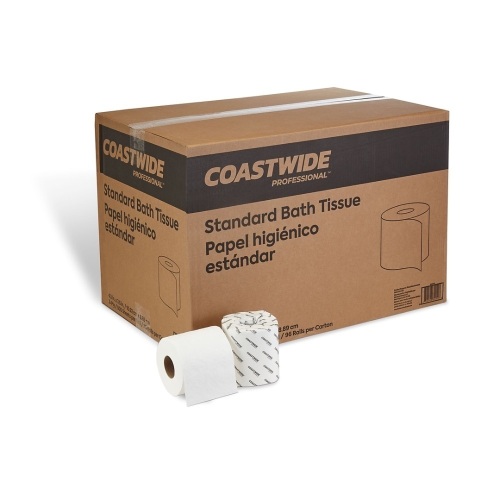 2 Play Standard Toilet Paper, 500 Sheets/Roll, 96 Rolls - Lot 200