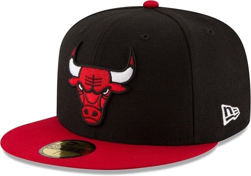 NBA Men's 2 Tone 59Fifty Fitted Chicago Bulls Cap, Size 7 1/4 - Lot 164