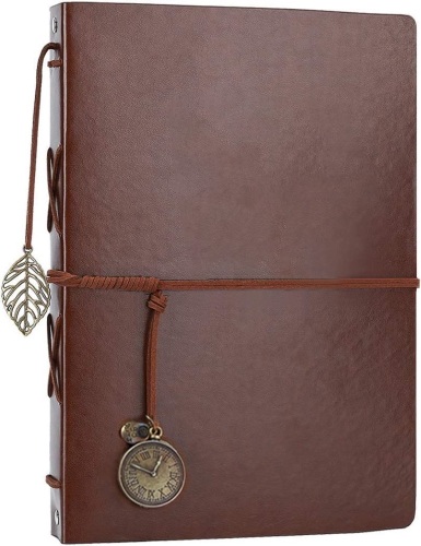 Leather Photo Album with Writing Space with 30 Writing Paper, 120 4x6 Photos - Lot 497