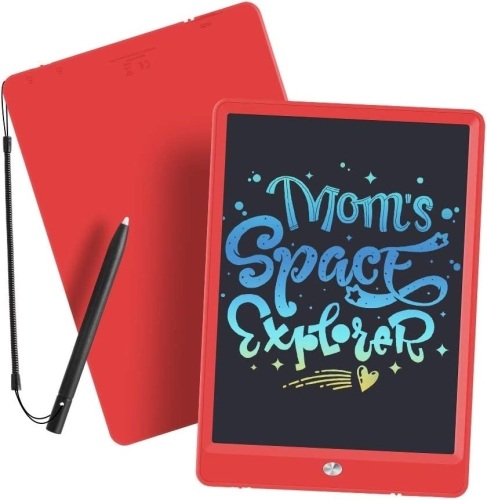 10" LCD Drawing Pad for Kids, Red - Lot 331