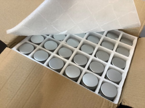 Box of 30 Glass Spice Bottles - Lot 353