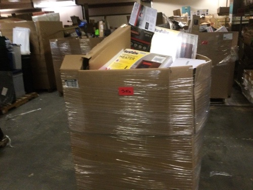Pallet of Lowe's Store Returns. Unsorted Pallet. Items are store returns, conditions unknown - Lot 35a