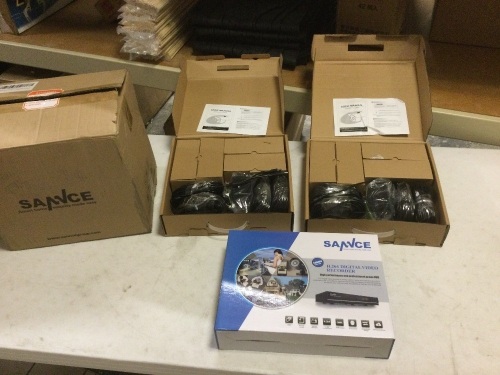 Sannce 8 Channel Security System. NEW - Lot 46