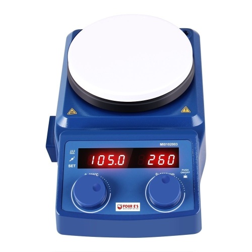 Four E's 5 Inch LED Digital Hotplate Magnetic Stirrer. NEW - Lot 55