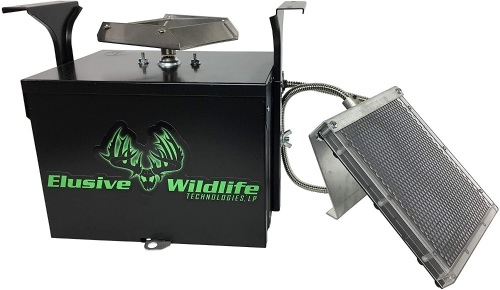 Elusive Wildlife Premium 12V Feeder Control Box with Timer and Cabled Solar Panel - Appears New - Lot 96
