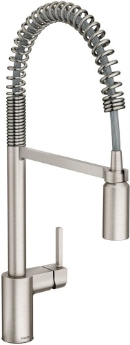 Moen Align One-Handle Pre-Rinse Spring Pulldown Kitchen Faucet - Appears New - Lot 119