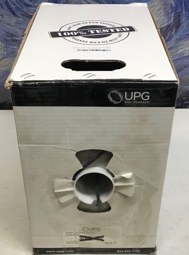 UPG 1000' Black 24/4 Solid CAT5e CMR Cable - Appears New - Lot 145