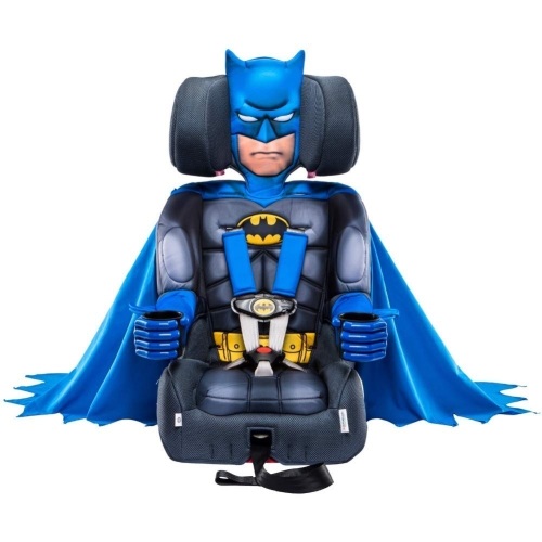 KidsEmbrace DC Comics Batman 2-in-1 Harness Booster Car Seat - NEW in Damaged Box - Lot 203
