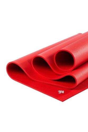 Manduka Pro 6mm Yoga Mat, 71" x 26", Red  - Appears New  - Lot 204