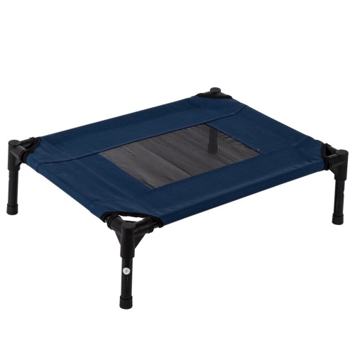 LazyDaze Hammocks Durable Breathable Dog Bed, Blue, Size M 30" x 24" x 7" - Appears New  - Lot 226