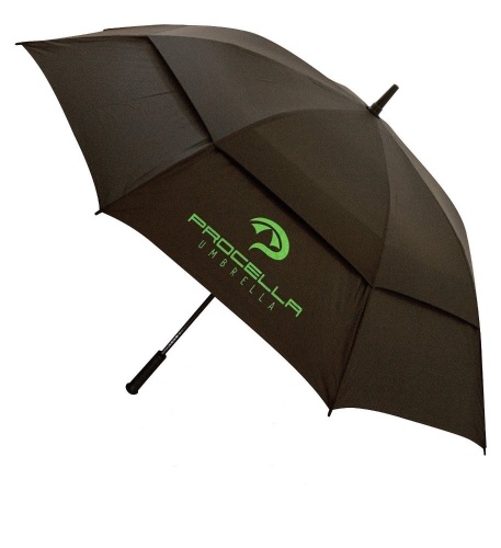 Procella 62" Golf Umbrella, Black - Appears New - Lot 245