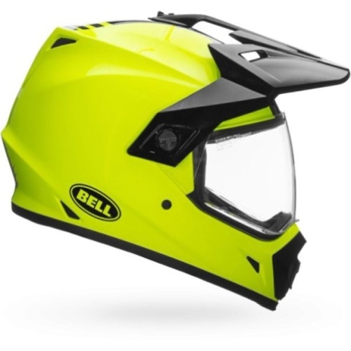 Bell MX-9 Adventure MIPS Full-Face Off-Road Motorcycle Helmet, Gloss Hi-Viz Yellow, Medium - Appears New  - Lot 275