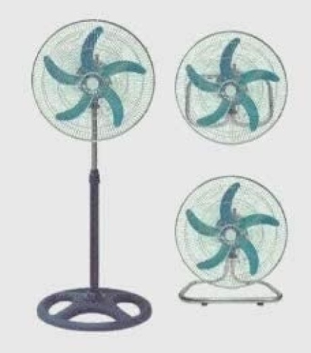 MiCasa 18" Adjustable 3-in-1 Industrial Fan - Appears New in Damaged Box  - Lot 417