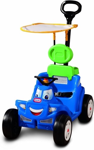 Little Tikes Deluxe 2-in-1 Cozy Roadster - Missing Seat Belt & Hardware to Attach Parent Handle - Lot 434
