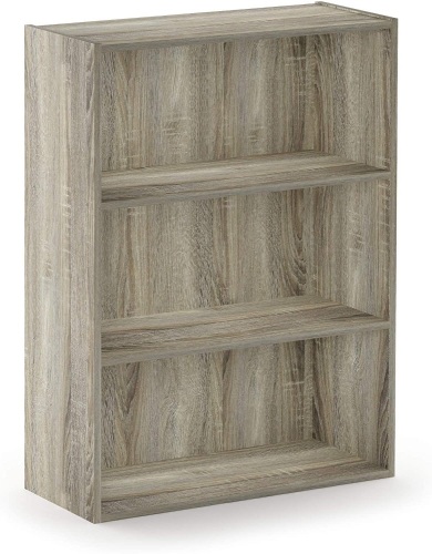 Furinno 3-Tier Open Shelf Bookcase - Appears New in Damaged Box  - Lot 469