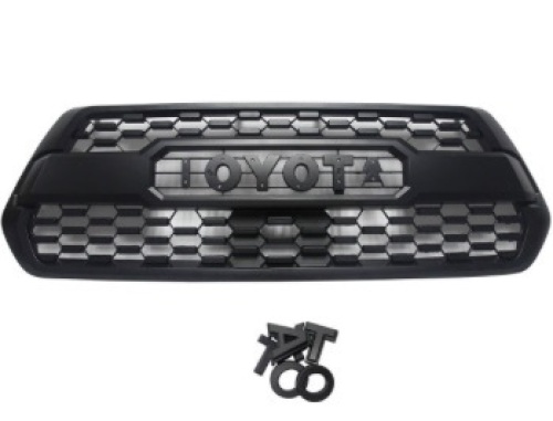 Wisamic Front Bumper Grille for 2016-2018 Toyota Tacoma TRD Pro - NEW - Lot 474