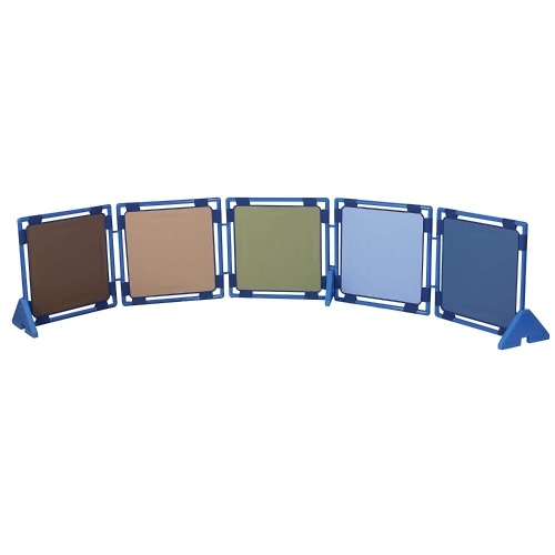Children's Factory Square Woodland PlayPanel Room Divider Set, 5 Panels, 160.75" x 16" x 30.5" Total - Appears New  - Lot 478