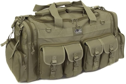 Nexpak Tactical Cargo Gear Shoulder Bag, 30" x 14" x 12", Tan - NEW  - Lot 497