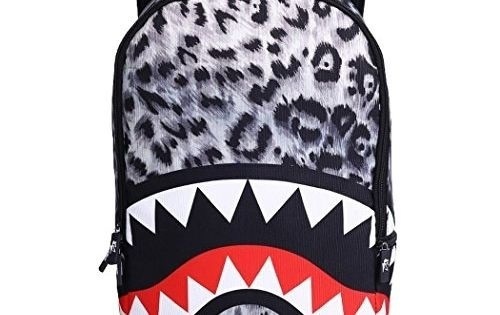 VINICIO Womens / Mens Fashionable Shark Backpack. NEW - Lot 589