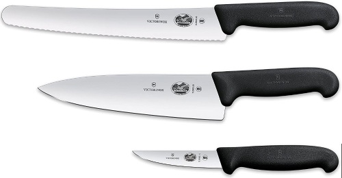Victorinox Swiss Army Cutlery 3-Piece Knife Set - Appears New  - Lot 642