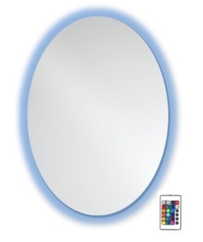 LaBrinx Designs Remote Control Light Up Wall Mirror, Approx 20" x 31" - Appears New  - Lot 650