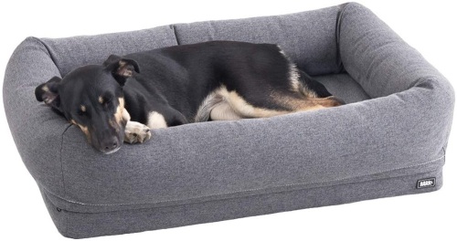 Barkbox 2-in-1 Memory Foam Dog Bolster Bed. Appears New - Lot 721
