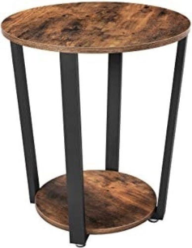 Rustic Brown Side Table - Appears New  - Lot 193