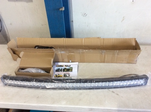 Curved LED Light Bar - E-Comm Return, Untested - Lot 839