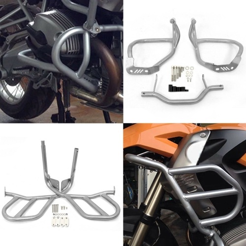 Engine Guard Highway Crash Bar Upper&Lower Kit For BMW R1200GS 2004-2012 - Appears New   - Lot 921