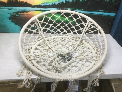 Rope Swing Chair - Appears New - Lot 766