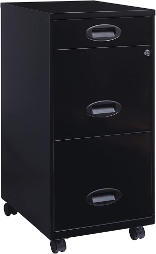Lorell SOHO 3 Drawer Mobile File Cabinet - Appears New   - Lot 771