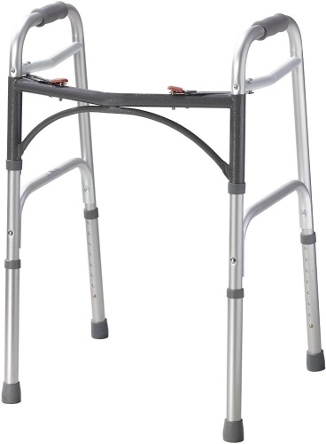 Drive Medical Deluxe Two Button Folding Walker - Appears New   - Lot 610
