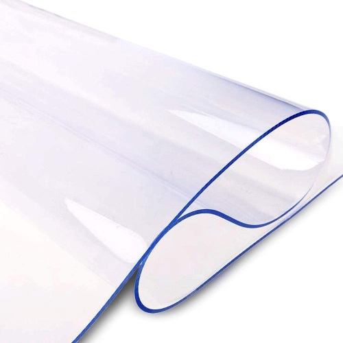Myllano Homecare Clear Vinyl Protective Pad for Tables and Desks, 40x80 Inch, 1.5mm Thick - New  - Lot 1112