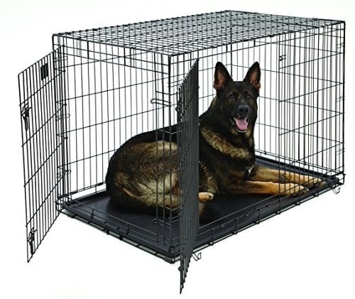MidWest Life Stages Double Door Folding XL Metal Dog Crate 48" x 30" x 33" - New - Lot 1020