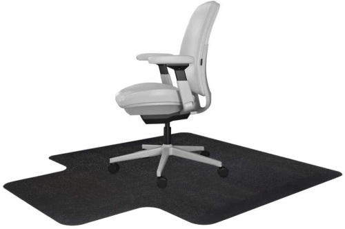 Lot of (3) Resilia Office Desk Chair Mat with Lip, 45" x 53" - New   - Lot 1134