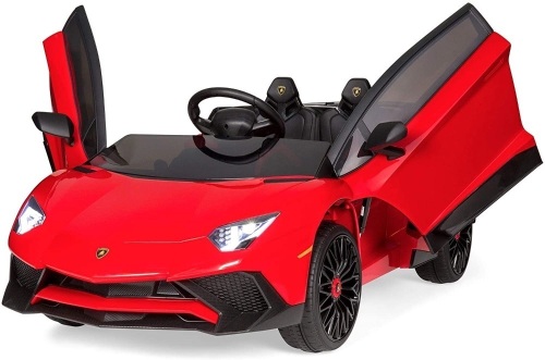 12V Kids Ride-On Lamborghini Aventador SV w/ Parent Control, 2 Speeds, Ligths & Sounds - Appears New   - Lot 91